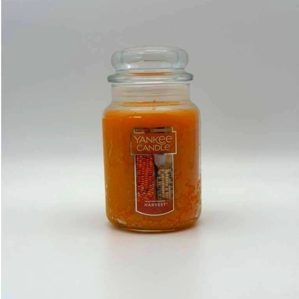 Yankee Candle Harvest Large Jar - 22 oz Classic Scented Candle - NWT - Picture 2 of 3
